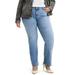 Levi's Women's Plus Size Classic 414 Straight Leg Jean