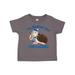 Inktastic Hanukkah Hedgehog I'm Excited For Hanukkah Toddler Short Sleeve T-Shirt Unisex