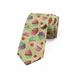 Coffee Necktie, Bakery Polka Dots, Dress Tie, 3.7", Multicolor, by Ambesonne