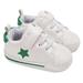 Spring Summer Children Classic Five Star White Non Slip Soft Toddler Shoes For Baby Girl Boy