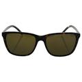 Polo Ralph Lauren PH 4108 5003/73 - Shiny Dark Havana/Olive Green by Ralph Lauren for Men - 57-17-145 mm Sunglasses