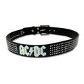 AC/DC Studded Classic Logo Black Belt (M 32-34)