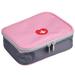 Mini Outdoor First Aid Kit Bag Travel Useful Portable Medicine Package Emergency Kit Bags Storage Bag Small Organizer for Travel Business Trip Household Pink Style 2