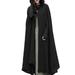 Elegant Women Cloak Coats Long Cardigan Trench Coat Casual Outwear