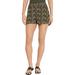 Michael Kors Womens Floral Casual Mini Shorts