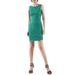 Ever-Pretty Women's Sexy Skinny Solid Lacey Mini Night Club Wear Cocktail Party Bodycon Sheath Dresses for Women 13032 On Sale Green US 10