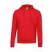 Unisex Long Sleeve Sweatshirts Solid Color Pullover with Pocket Drawstring Tops Blouse Size XS-XXL