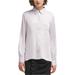 Dkny Womens Solid Button Up Shirt