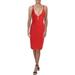 Marciano Womens Midnight Keyhole Bandage Bodycon Dress