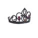 Evil Queen Princess Crown Dark Night Roylte Tiara, Black, One-Size