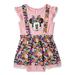 Disney Minnie Mouse Baby Girl Pinafore Dress & Top, 2 Piece Set