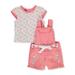 My Destiny Baby Girls' 2-Piece Floral Romper Set Outfit (Newborn)