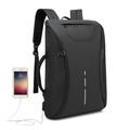 Multi-functional Backpack Schoolbag Laptop Backpack Computer Bag Water-resistant Outdoor Travel Backpack with External USB Charging Port for Men