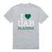 I Love UAB University of Alabama at Birmingham Blazers T-Shirt Heather Grey Small