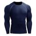 ZEROFEEL ETOSELL Spring Autumn Men's Sports Stretch Quick-drying Long-sleeved Compression Tight Fitness Running Muscle T-Shirts