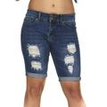 YDX Smart Jeans Super Cute Denim Shorts Overalls Sexy Shortalls