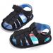Style Summer Kids Boys And Girls Canvas First Walker Shoe Baby Fashion Non-slip Shoes 0-18M S2