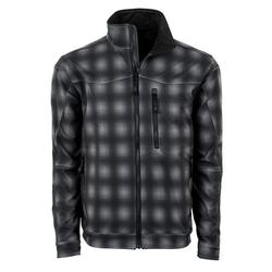 STS Ranchwear Youth Performance Softshell Jacket Black Plaid M