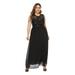 STYLEWORD Women's Plus Size Sleeveless Dress Loose Scoop Neck Casual Long Maxi Dresses