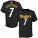 Ben Roethlisberger Pittsburgh Steelers Youth Mainliner Player Name & Number T-Shirt - Black