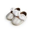 Wassery Baby Girls Big Bowknot Casual Crib Shoes Soft Sole Non-slip Sneakers Footwear