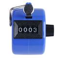 Mojoyce Digital Hand Press Clicker Portable Manual Tally with LED Backlight (Blue)