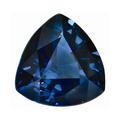 Sapphire Blue September Gemstone , BLUE , 5MM TRILLION ,