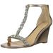 Jewel Badgley Mischka Women's MERYL Sandal, rose gold/metallic, 11 M US