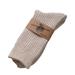 Lian LifeStyle Women's 6 Pairs Knitted Wool Socks One Size 7-10 (Beige)