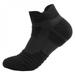 1pair Sports Socks Outdoor Breathable Running Hiking Socks Non-Slip Wear-Resistant Cycling Ankle Socks Men Black M