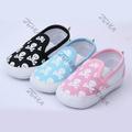 Kacakid Skull Anti-slip Baby Toddler Canvas Crib Shoes Boy Girl Prewalker Slippers 3-18M