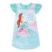 Disney The Little Mermaid Exclusive Girls Short Sleeve Pajama Nightgown, Sizes 4-12