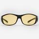 VITENZI Fit Over Sunglasses Night Yellow HD Vision Driving Wraparound Wear Modica Black