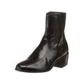 Florsheim Mens Duke Leather Closed Toe Mid-Calf Fashion Boots