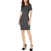 MICHAEL Michael Kors Womens Metallic Patterned Sweaterdress