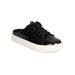 New Cape Robbin Beverly-1 Women Patent PU Round Toe Lace Up Sneaker Slipper