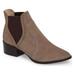 Klub Nico Zafira Chelsea Booties Gore Side Oxford Chelsea Ankle Boot (5, Taupe)