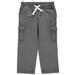 Carter's Little Boys' Toddler "Drawcord" Cargo Pants (Sizes 2T - 5T) - gray, 2t