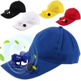 Shulemin Summer Unisex Outdoor Sports Baseball Caps Hats with Solar Power Cooling Fan