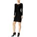 Bar Iii Womens Burnout Bodycon Dress