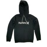 Hurley Women's One and Only Fleece Zip-Up Hoodie in Black (Small)