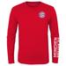 Bayern Munich Youth Identity Long Sleeve T-Shirt - Red