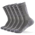 LIXADA Men's Sports Socks Professional Ski Socks Thick Knit Winter Athletic Socks Outdoor Fitness Breathable Quick Dry Socks For Ski Marathon Running Cycling Wear-resistant Lightweight -skid Warm So