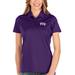 TCU Horned Frogs Antigua Women's Balance Polo - Purple