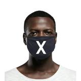 Fashion Designer Face Mask Reusable Washable Breathable - Made In USA - 100% Jersey Cotton Comfortable Material Fits Men Women & Teens -"Big X"