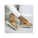 UKAP Women's Fashion Sandals Ankle Buckle Wedge Heels Casual Shoes Peep Toe Anti-Slip