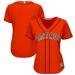 Houston Astros Majestic Women's Alternate Plus Size Cool Base Team Jersey - Orange