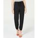 Material Girl Juniors' Lace-Up Jogger Pants - Black - Size Small