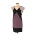 Pre-Owned Suzi Chin for Maggy Boutique Women's Size 4 Petite Casual Dress