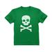 Tstars Boys Unisex Irish Clover Skull Tee Cool Gifts for Irish Kids St Patricks Day Shirts Gift for Boys Irish Shirt Pride Proud Irish Toddler Kids T Shirt